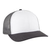 Otto Cap 112-1 - 6 Panel Mid Profile Mesh Back Trucker Hat - 112
