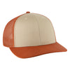 Otto Cap 112-1 - 6 Panel Mid Profile Mesh Back Trucker Hat - 112
