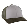 Otto Cap 112-1 - 6 Panel Mid Profile Mesh Back Trucker Hat - 112