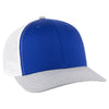 Otto Cap 112-1 - 6 Panel Mid Profile Mesh Back Trucker Hat - 112