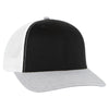 Otto Cap 112-1 - 6 Panel Mid Profile Mesh Back Trucker Hat - 112