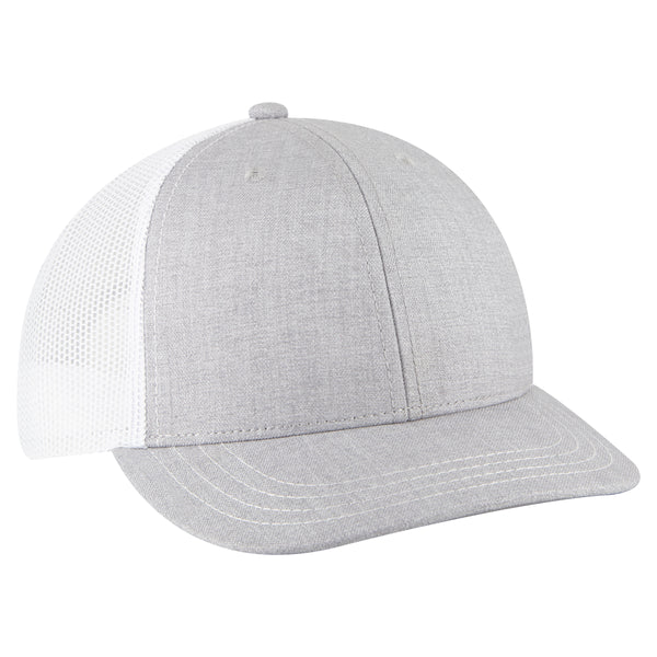 Otto Cap 112-1 Youth - 6 Panel Mid Profile Mesh Back Trucker Hat - 112 Kids