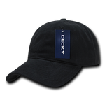 Decky 112 - 6 Panel Low Profile Relaxed Brushed Cotton Dad Hat - CASE Pricing