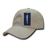 Decky 112 - 6 Panel Low Profile Relaxed Brushed Cotton Dad Hat