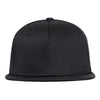 Decky 1128 Mesh Jersey Snapback Hat, Flat Bill Cap