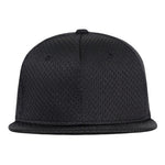Decky 1128 - Mesh Jersey Snapback Hat, Flat Bill Cap - Picture 7 of 14