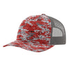 Lot of 12 Hats Richardson 112P Printed Trucker Hat Snapback Cap