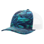 Richardson 112P Printed Trucker Hat Snapback Cap - Picture 32 of 63