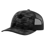 Richardson 112P Printed Trucker Hat Snapback Cap - Picture 33 of 63