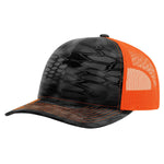 Richardson 112P Printed Trucker Hat Snapback Cap - Picture 34 of 63