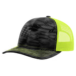 Richardson 112P Printed Trucker Hat Snapback Cap - Picture 36 of 63