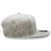 Decky 1132 5 Panel Heather Jersey Knit Cap Snapback Hat Flat Bill