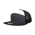 Decky 1133 7 Panel High Profile Structured Cotton Blend Trucker Hat