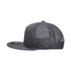 Decky 1133 7 Panel High Profile Structured Cotton Blend Trucker Hat