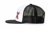 Richardson 113 - Foamie Trucker Hat, Flat Bill Foam Trucker