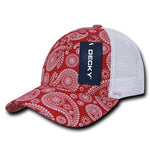 Paisley Trucker Cap, Snapback Hat - Decky 1144 - Picture 8 of 8