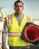 Kishigo 1163-1164 Ultra-Cool™ Solid Front Vest with Mesh Back, Safety Vest