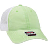 Otto 6 Panel Low Pro Mesh Back Trucker Hat, Garment Washed Pigment Dyed Dad Cap - 121-1202