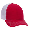 Otto 6 Panel Low Pro Trucker Hat, Garment Washed Cotton Mesh Back Dad Cap - 121-858