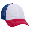 Otto 6 Panel Low Pro Trucker Hat, Garment Washed Cotton Mesh Back Dad Cap - 121-858