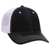 Otto 6 Panel Low Pro Trucker Hat, Garment Washed Cotton Mesh Back Dad Cap - 121-858