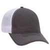 Otto 6 Panel Low Pro Trucker Hat, Garment Washed Cotton Mesh Back Dad Cap - 121-858