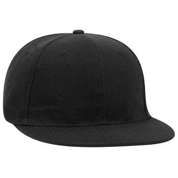 Otto 125-1137 - 6 Panel Mid Profile Snapback Hat, Value Cap - 125-1137