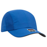 Otto Reflective 6 Panel Running, Sport Hat, Polyester Cap with Reflective Sandwich Visor - 133-1240