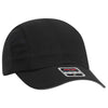 Otto Reflective 6 Panel Running, Sport Hat, Polyester Cap with Reflective Sandwich Visor - 133-1240