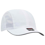Otto Reflective 6 Panel Running, Sport Hat, Polyester Cap with Reflective Sandwich Visor - 133-1240 - Picture 12 of 12