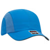 Otto Reflective 6 Panel Running, Sport Hat, Polyester Cap with Reflective Sandwich Visor - 133-1240