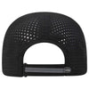 Otto Reflective 6 Panel Running, Sport Hat, Polyester Perforated Back w/ Reflective Trim Visor - 133-1258