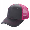 Unbranded 6-Panel Curve Trucker Hat, Blank Mesh Back Cap
