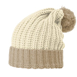 Richardson 143 Chunky Cable Beanie with Cuff & Pom - 143R
