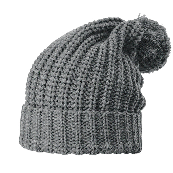 Richardson 143 Chunky Cable Beanie with Cuff & Pom 143R