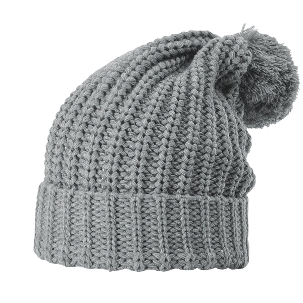 Richardson 143 Chunky Cable Beanie with Cuff & Pom 143R