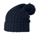 Richardson 143 - Chunky Cable Knit Beanie with Cuff & Pom - 143R - Picture 10 of 11