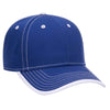 Otto 6 Panel Low Profile Baseball Cap, Cotton Twill Trim Visor w/ Contrast Stitch - 147-1071
