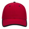 Otto 6 Panel Low Profile Baseball Cap, Cotton Twill Trim Visor w/ Contrast Stitch - 147-1071
