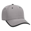 Otto 6 Panel Low Profile Baseball Cap, Cotton Twill Trim Visor w/ Contrast Stitch - 147-1071