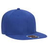 Otto Comfy Fit 6 Panel Mid Pro Snapback Hat, Brushed Stretchable Flat Bill Cap - 148-1228