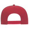 Otto Comfy Fit 6 Panel Mid Pro Snapback Hat, Brushed Stretchable Flat Bill Cap - 148-1228