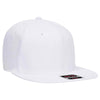 Otto Comfy Fit 6 Panel Mid Pro Snapback Hat, Brushed Stretchable Flat Bill Cap - 148-1228