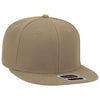 Otto 6 Panel Mid Pro Snapback Hat, Alternative Wool Twill Flat Bill Cap - 148-1267