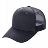 Unbranded 6-Panel Curve Trucker Hat, Blank Mesh Back Cap