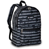 Everest Backpack Book Bag - Back to School Basics - Fun Patterns & Prints Star Stripe