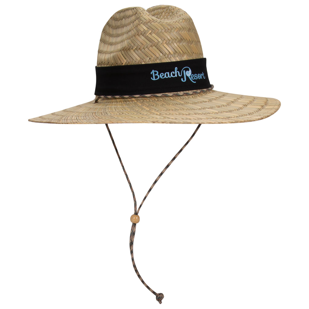 Otto 170-1325 - Straw Lifeguard Hat with Adjustable Cord - 170-1325 – The  Park Wholesale