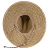 Otto 170-1325 - Straw Lifeguard Hat with Adjustable Cord - 170-1325