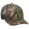 Otto Mossy Oak Camouflage, 6 Panel Low Pro, Mesh Back Baseball Cap, Camo Trucker Hat - 171-1292