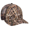 Otto Mossy Oak Camouflage, 6 Panel Low Pro, Mesh Back Baseball Cap, Camo Trucker Hat - 171-1292